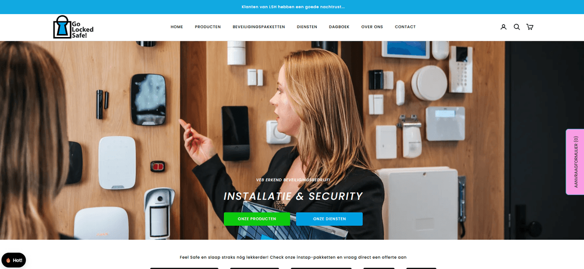 Locked Safe Holland — High-Performance Security Webshop