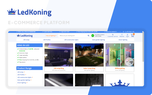 LedKoning — Multi-Country E-Commerce Platform