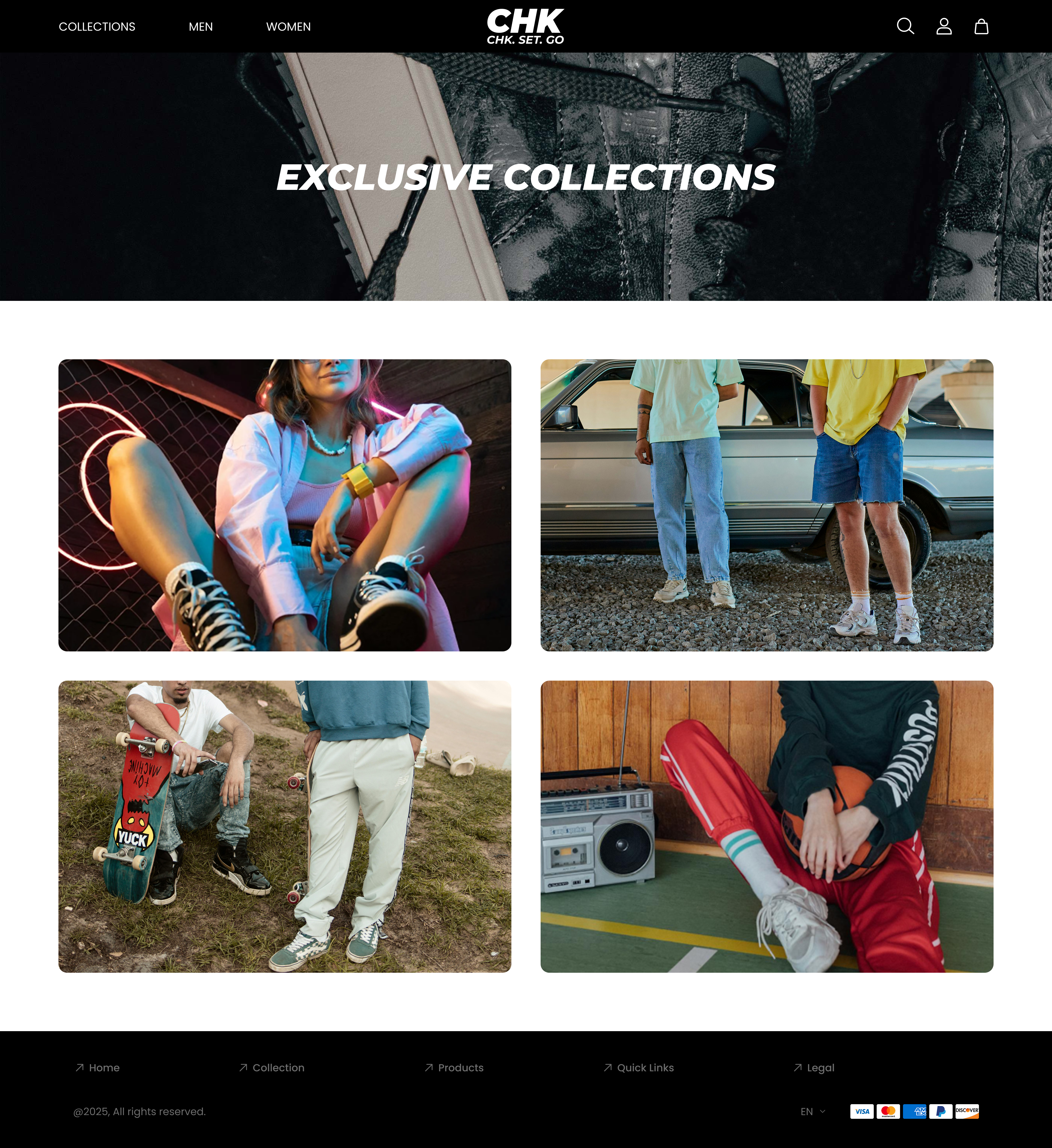PRODUCT GRID — STRIDE COLLECTION WITH 12 COLORWAYS AT A SINGLE PRICE POINT