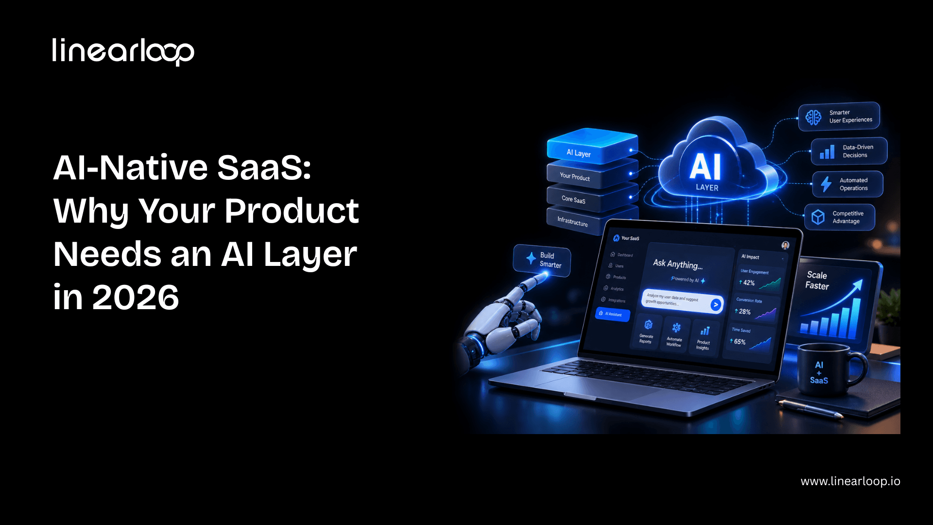 AI-Native SaaS: Why Your Product Needs an AI Layer in 2026 AI-Native SaaS: Why Your Product Needs an AI Layer in 2026