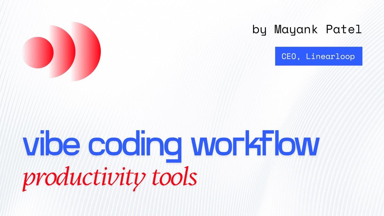 Vibe Coding Workflow: How Senior Engineers Build Faster Without Chaos Vibe Coding Workflow: How Senior Engineers Build Faster Without Chaos