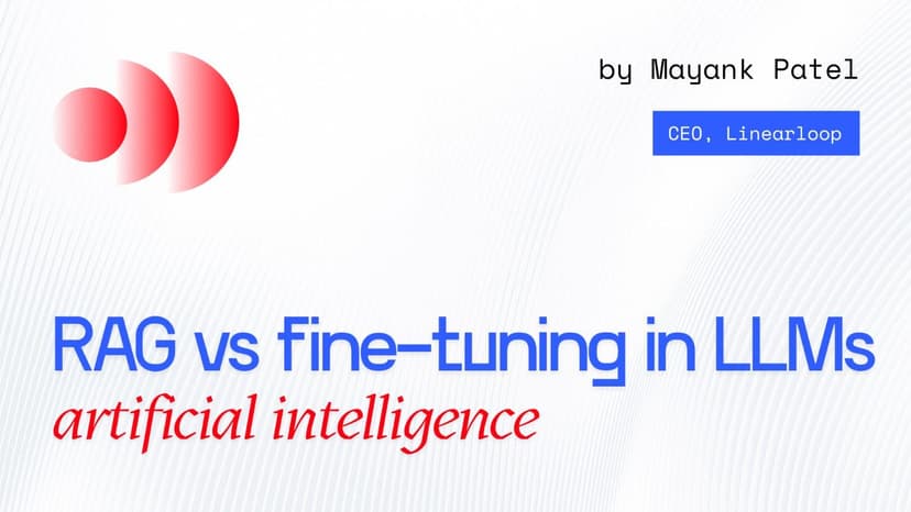 RAG vs Fine-Tuning: Cost, Compliance, and Scalability Explained RAG vs Fine-Tuning: Cost, Compliance, and Scalability Explained